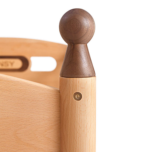 Dear Bear Mobile Oak Sleeping Cot-0
